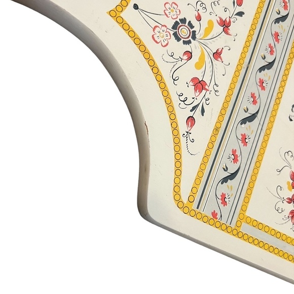 Vintage Berggren Trayner Wooden Decorative Danish Cutting Board on Love - Picture 11 of 14